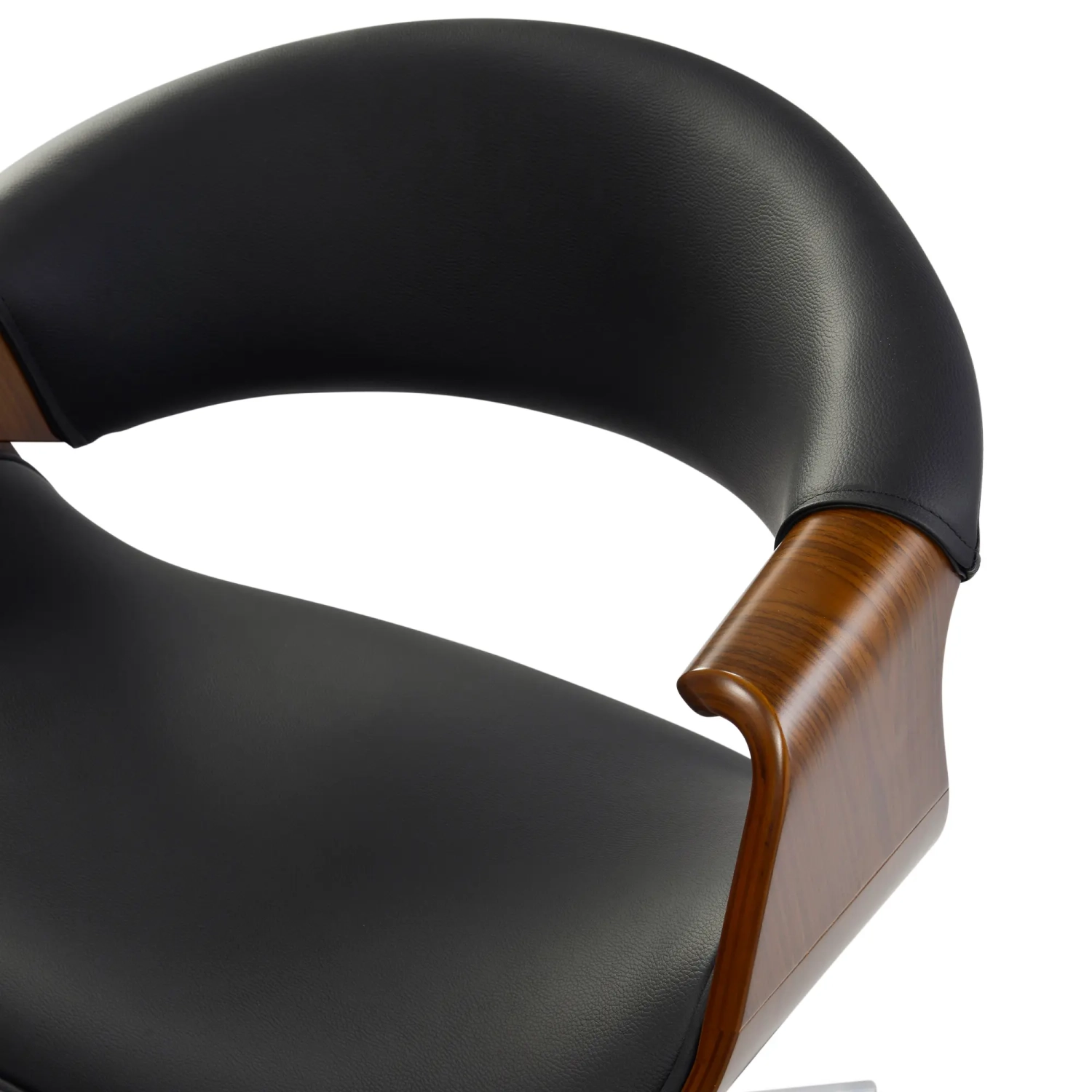 Burrow S Sedia da ufficio in noce | Design Mid-Century