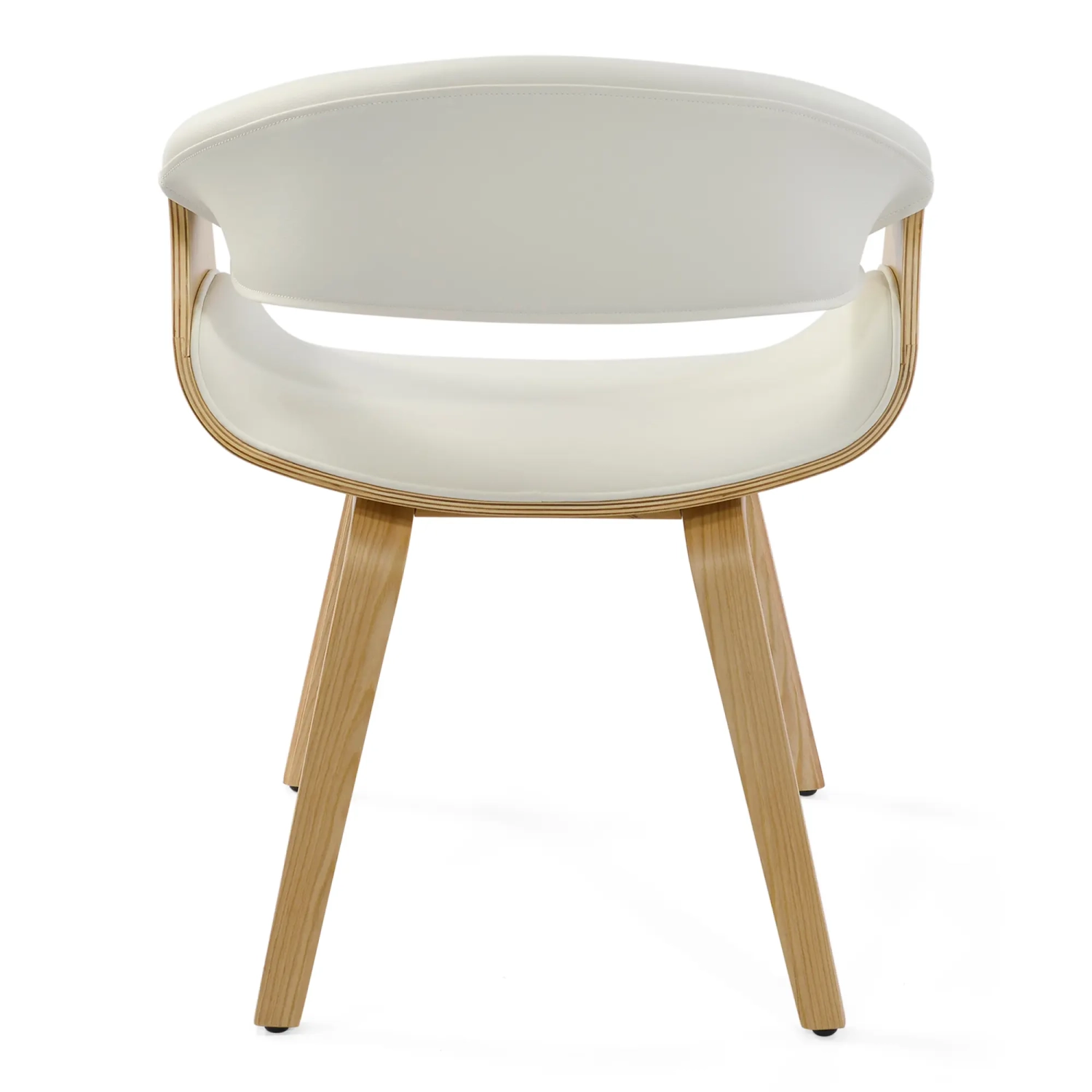 Burrow Sedia da pranzo in legno di acero Z | Design imbottito “ Nordic ”