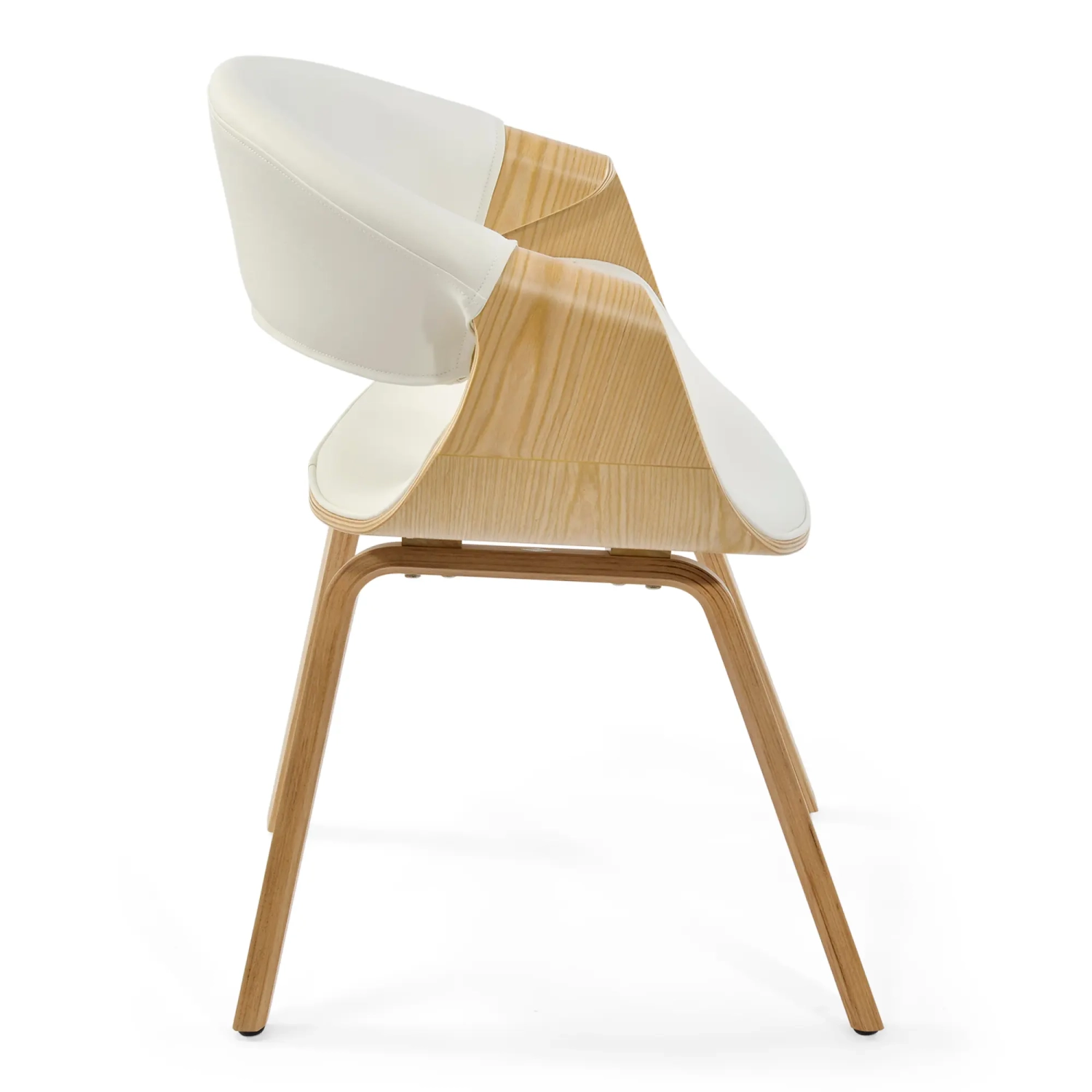 Burrow Sedia da pranzo in legno di acero Z | Design imbottito “ Nordic ”
