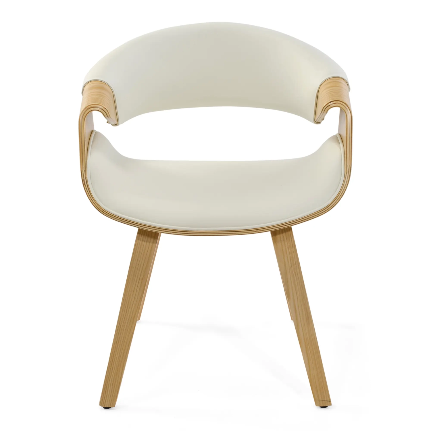 Burrow Sedia da pranzo in legno di acero Z | Design imbottito “ Nordic ”