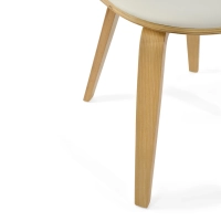 Sedia da pranzo Hut S in legno di acero | Design scandinavo “ Nordic ”