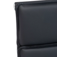 Sedia da ufficio Studio con schienale alto | Sedia da scrivania ergonomica in ecopelle