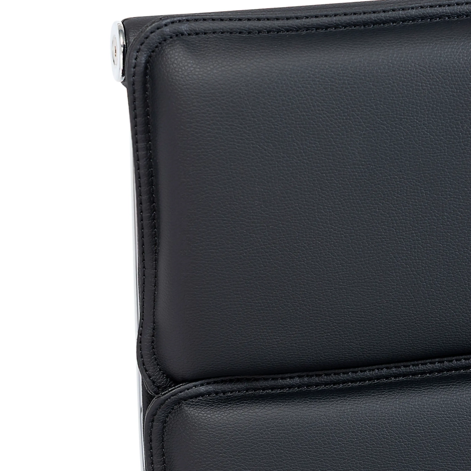 Sedia da ufficio Studio con schienale alto | Sedia da scrivania ergonomica in ecopelle
