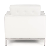 Divano monoposto Venice in vera pelle | Florence Design ispirato a Knoll