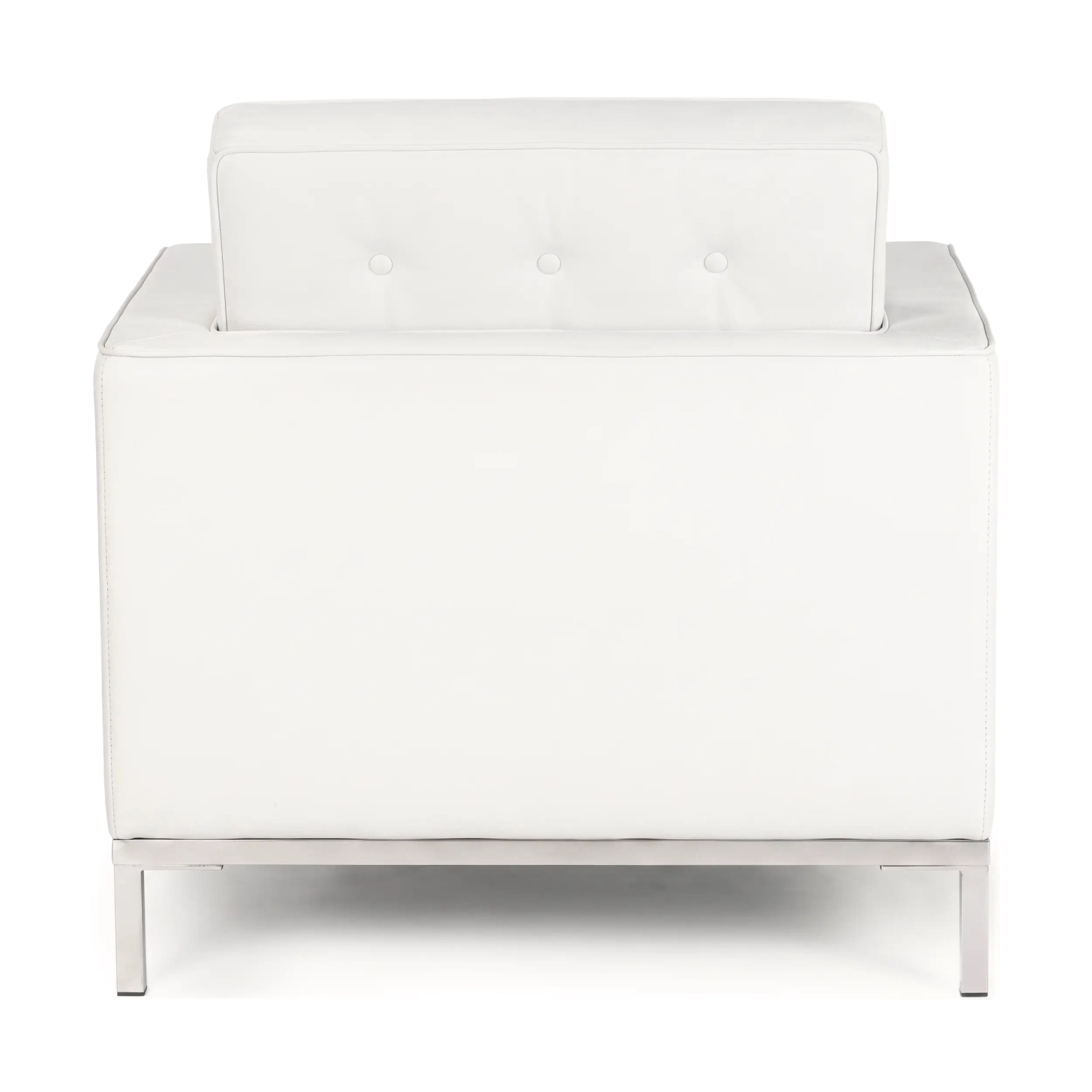 Divano monoposto Venice in vera pelle | Florence Design ispirato a Knoll
