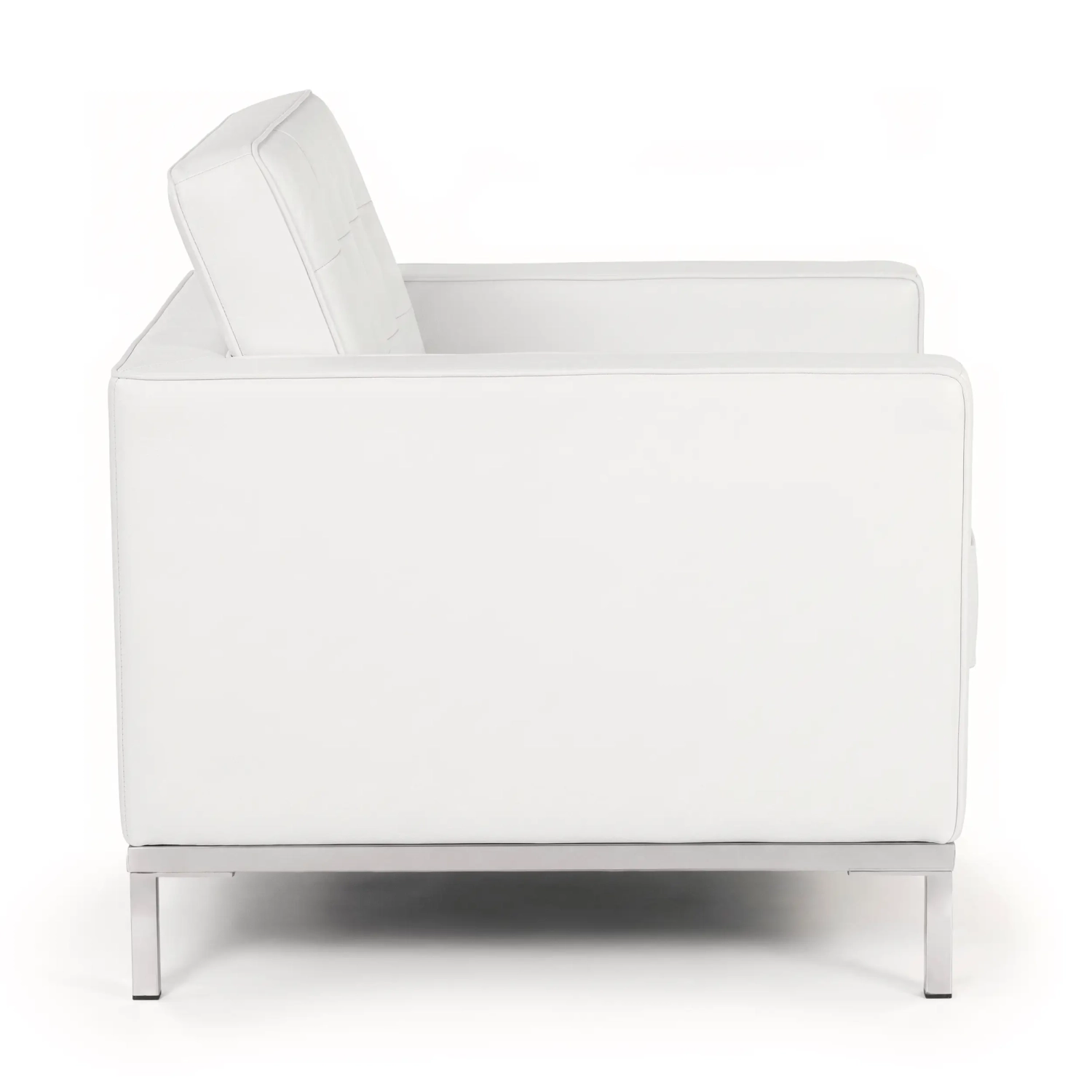 Divano monoposto Venice in vera pelle | Florence Design ispirato a Knoll