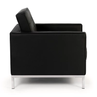 Divano monoposto Venice in vera pelle | Florence Design ispirato a Knoll