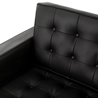 Divano monoposto Venice in vera pelle | Florence Design ispirato a Knoll
