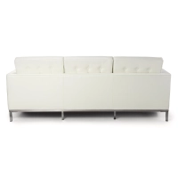 Venice divano a 3 posti in pelle italiana | Florence Design ispirato a Knoll