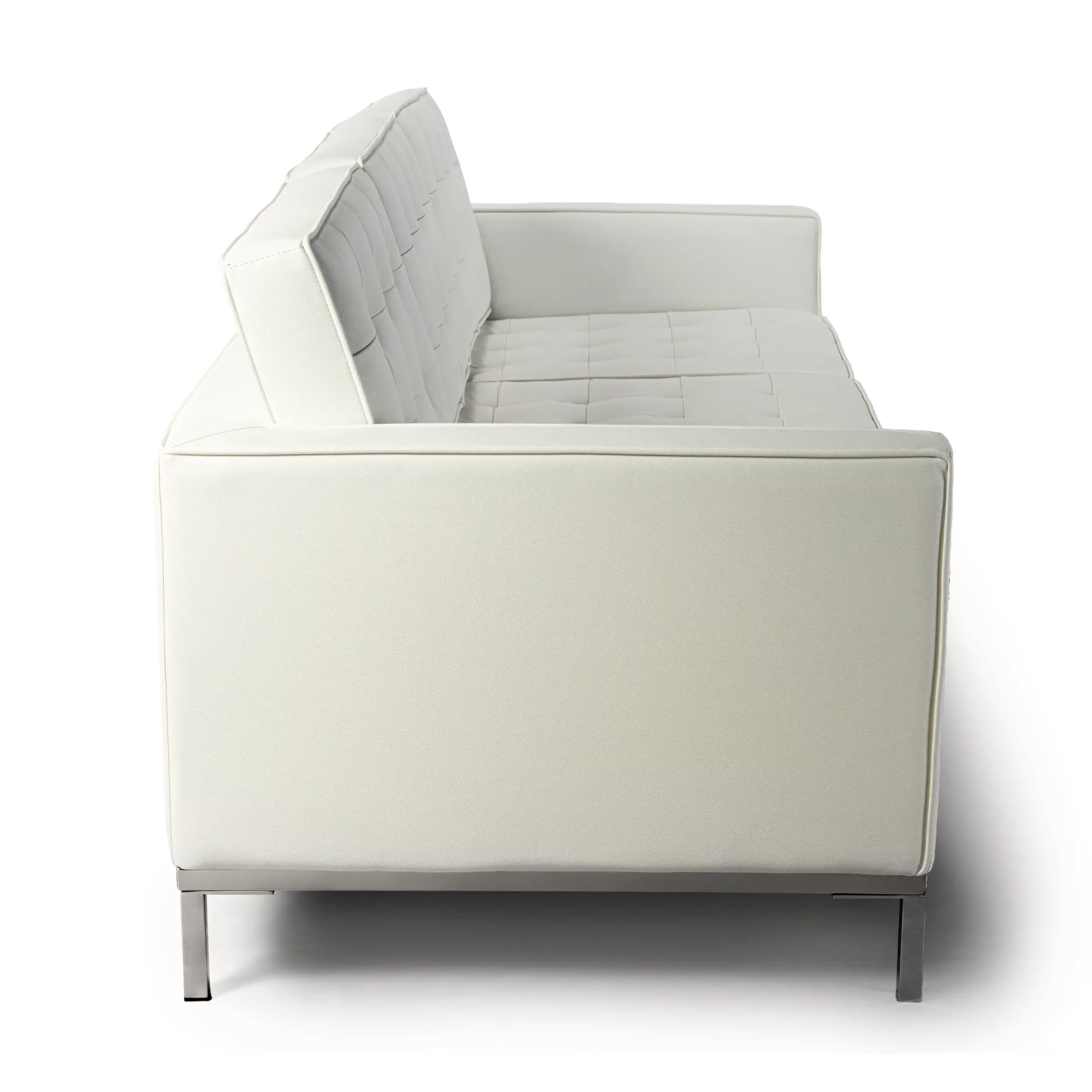 Venice divano a 3 posti in pelle italiana | Florence Design ispirato a Knoll