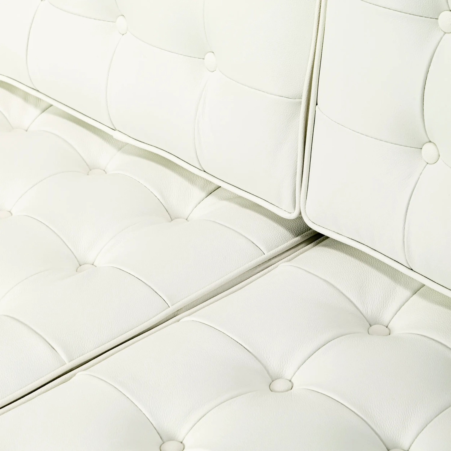 Venice divano a 3 posti in pelle italiana | Florence Design ispirato a Knoll