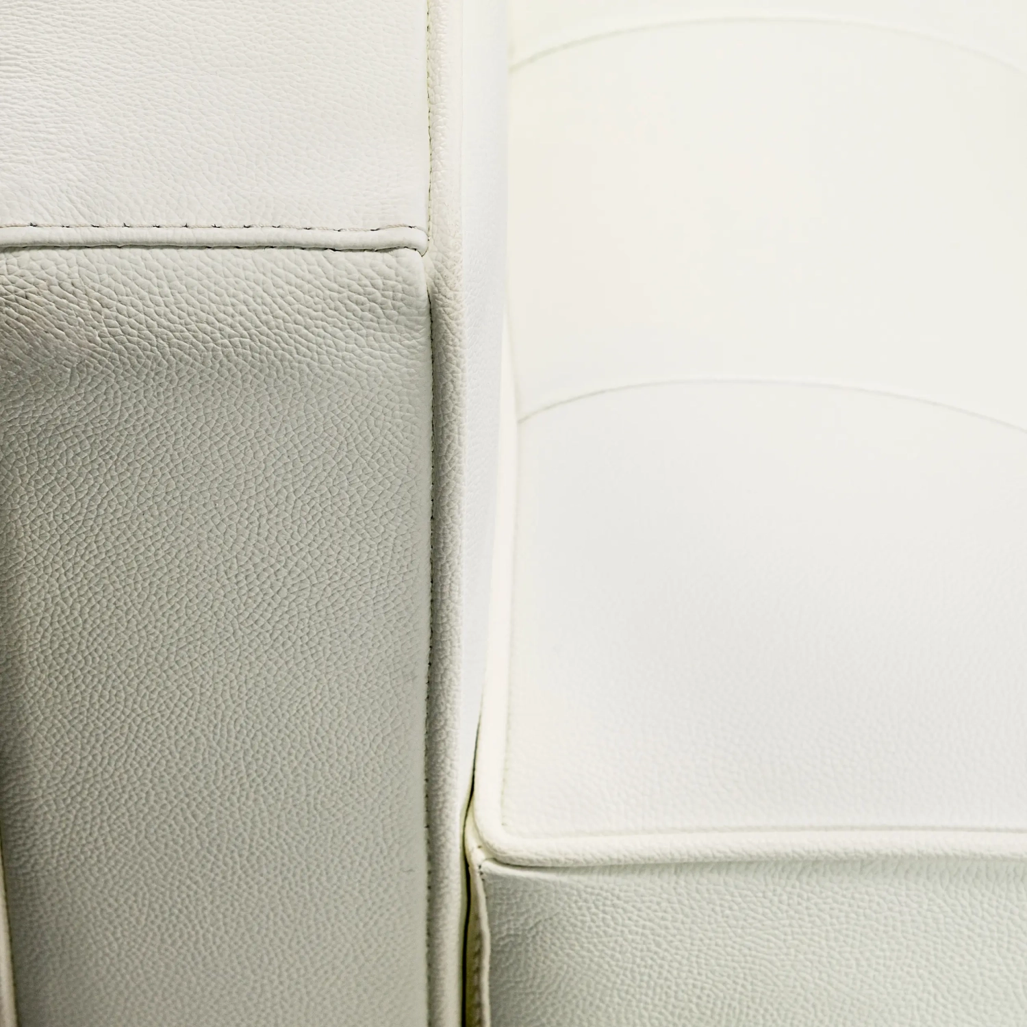 Venice divano a 3 posti in pelle italiana | Florence Design ispirato a Knoll