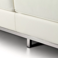 Venice divano a 3 posti in pelle italiana | Florence Design ispirato a Knoll