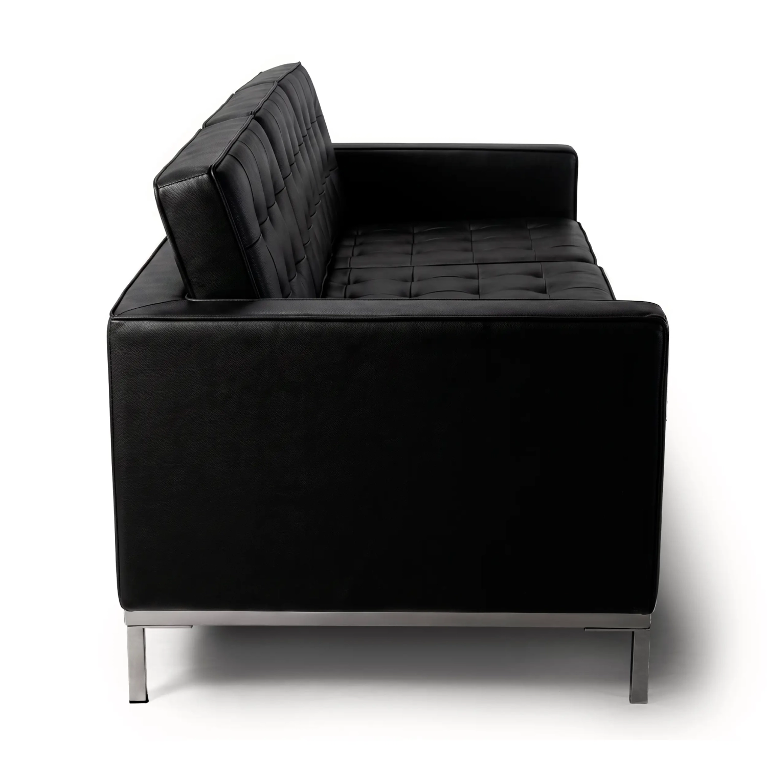 Venice divano a 3 posti in pelle italiana | Florence Design ispirato a Knoll