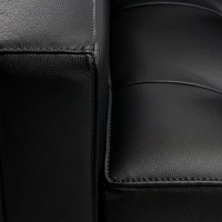 Venice divano a 3 posti in pelle italiana | Florence Design ispirato a Knoll