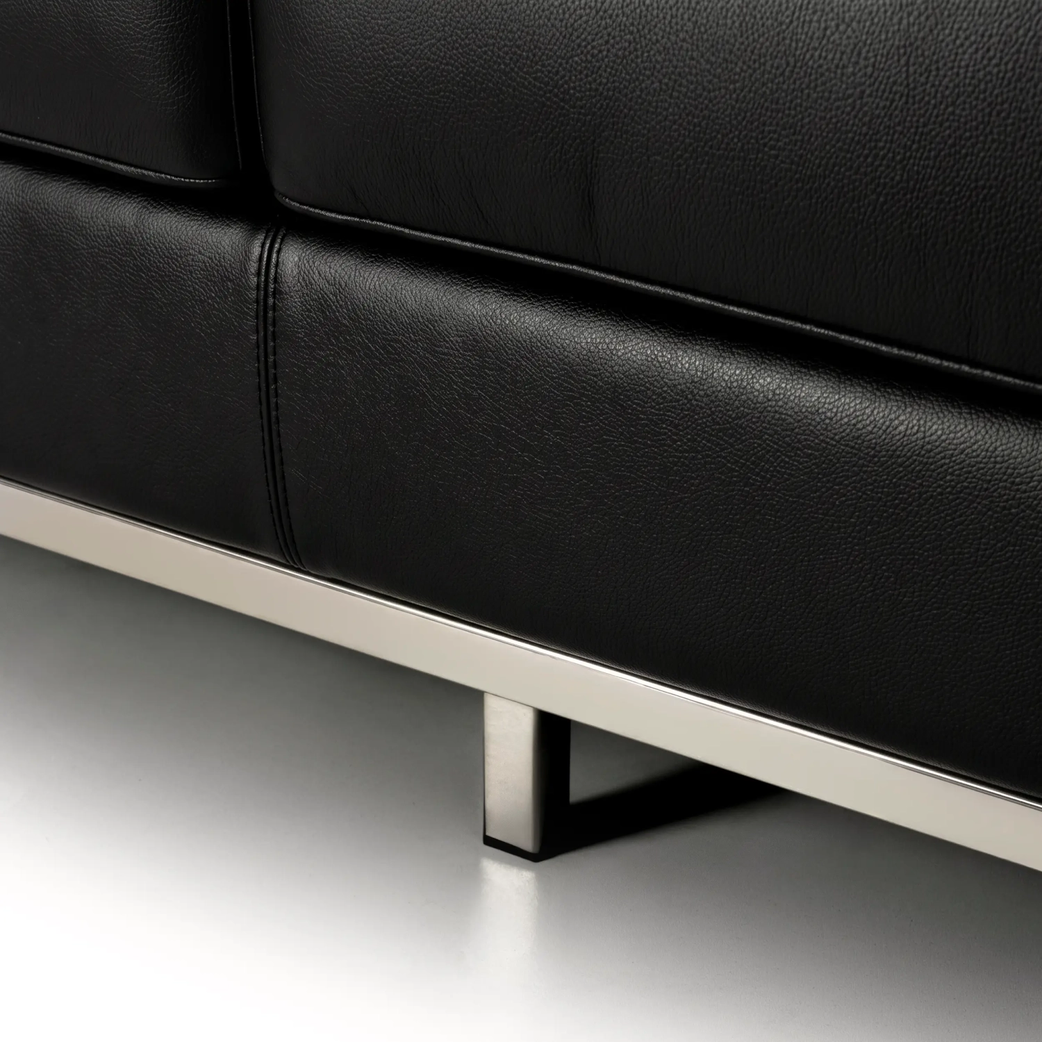 Venice divano a 3 posti in pelle italiana | Florence Design ispirato a Knoll