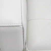 Venice divano a 2 posti in pelle italiana | Florence Design ispirato a Knoll
