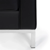 Venice divano a 2 posti in pelle italiana | Florence Design ispirato a Knoll
