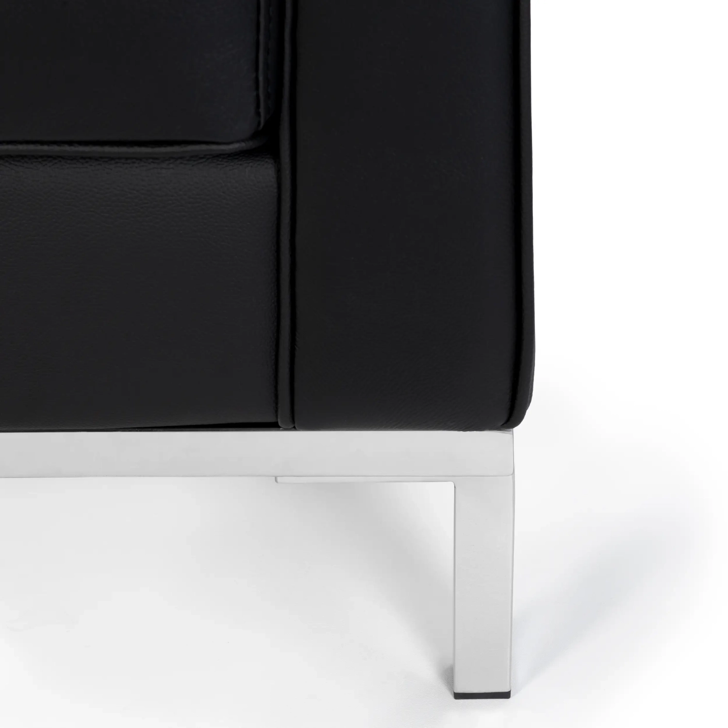 Venice divano a 2 posti in pelle italiana | Florence Design ispirato a Knoll