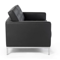 Venice divano a 2 posti in pelle italiana | Florence Design ispirato a Knoll