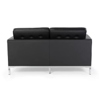 Venice divano a 2 posti in pelle italiana | Florence Design ispirato a Knoll