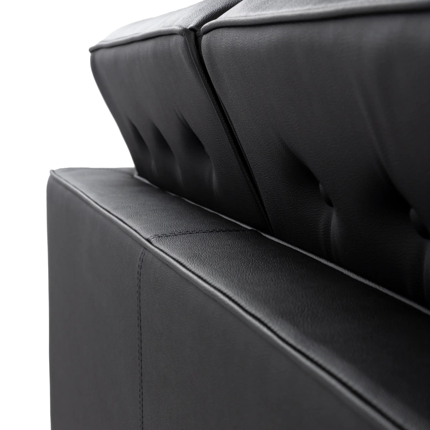 Venice divano a 2 posti in pelle italiana | Florence Design ispirato a Knoll