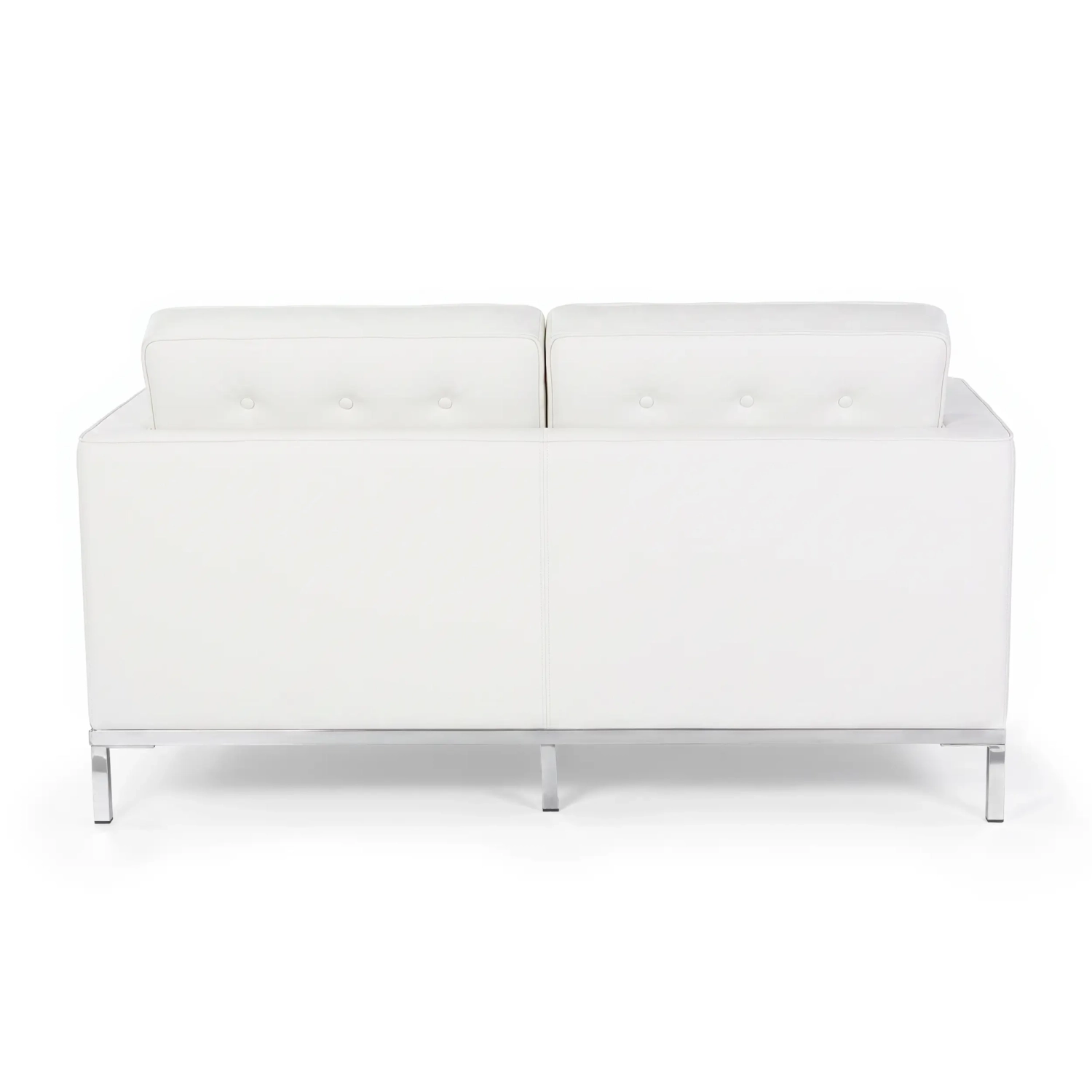 Venice divano a 2 posti in pelle italiana | Florence Design ispirato a Knoll