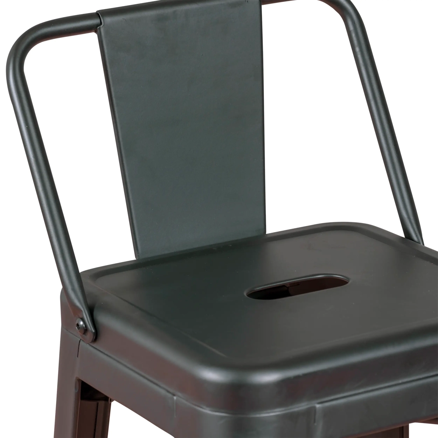 Set di 4 sgabelli da bar in stile industriale " Bistro ", altezza 76 cm - Mueble Design