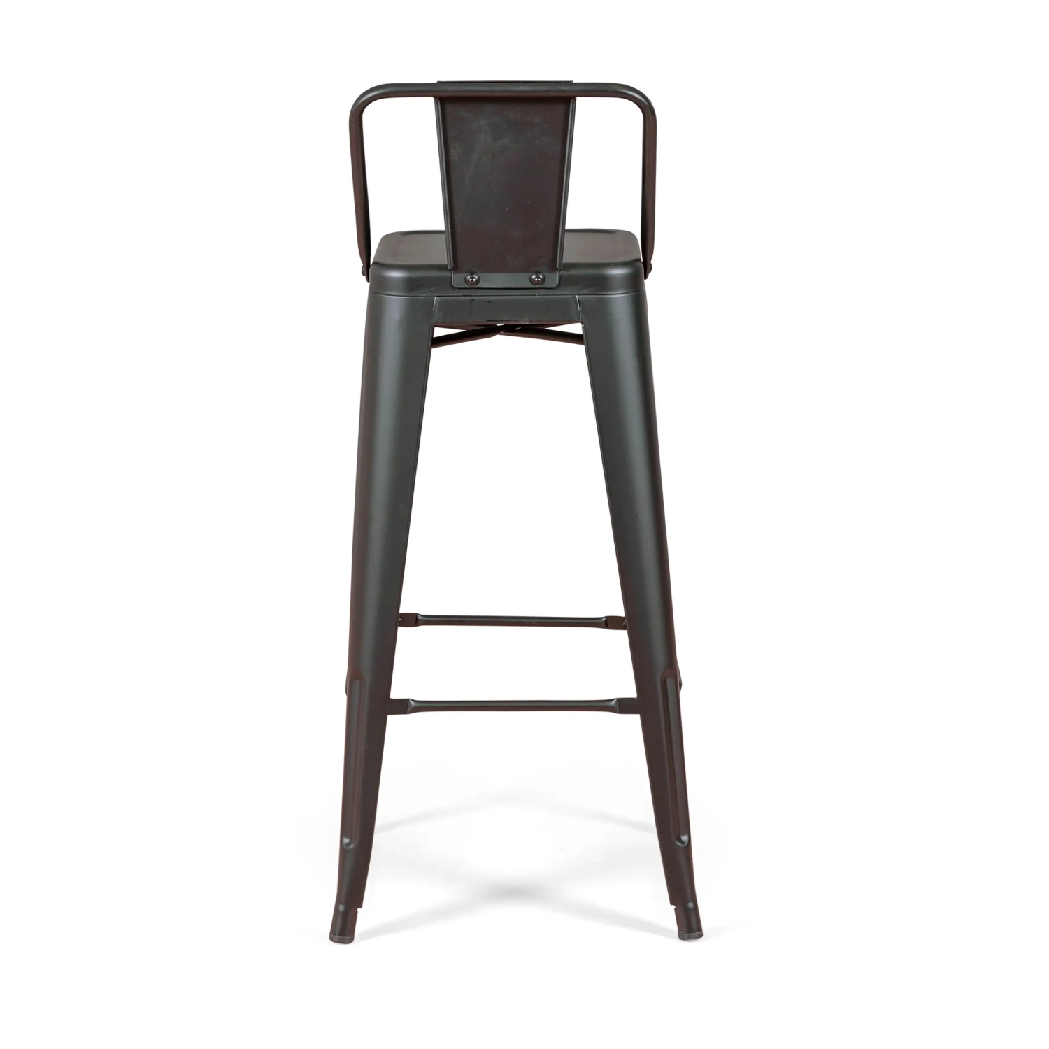 Set di 4 sgabelli da bar in stile industriale " Bistro ", altezza 76 cm - Mueble Design