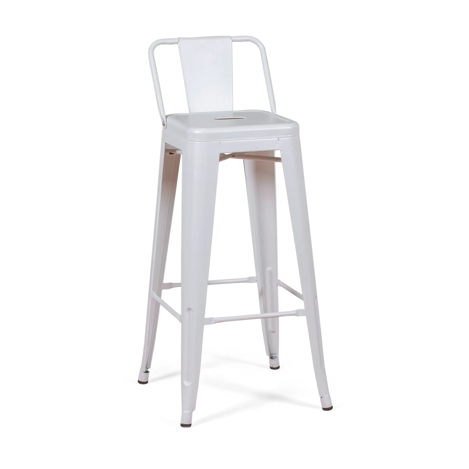 Set di 4 sgabelli da bar in stile industriale " Bistro ", altezza 76 cm - Mueble Design