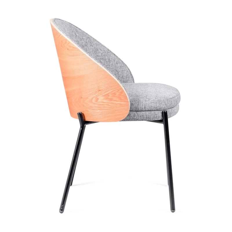 Sedia nordica Earth con cuscino in cotone – Mobilie Design