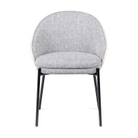 Sedia nordica Earth con cuscino in cotone – Mobilie Design