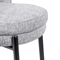 Sedia nordica Earth con cuscino in cotone – Mobilie Design