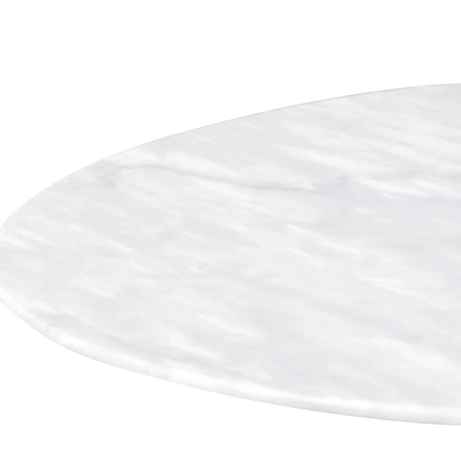 Inspirato Tavolo Design Tulip 80Ø in marmo di Carrara - Mobilie Design