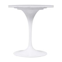 Inspirato Tavolo Design Tulip 80Ø in marmo di Carrara - Mobilie Design