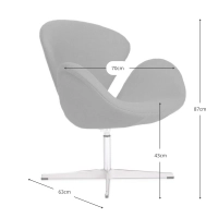 Ispirazione di SwanChair - Poltrone Girevoli - Mobilie Design
