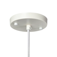Lampada a sospensione in tessuto Ø 40 cm con forma organica Kyoto