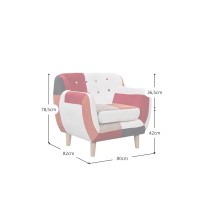 Divano Club imbottito Patchwork - Divani Patchwork - Mobilie Design