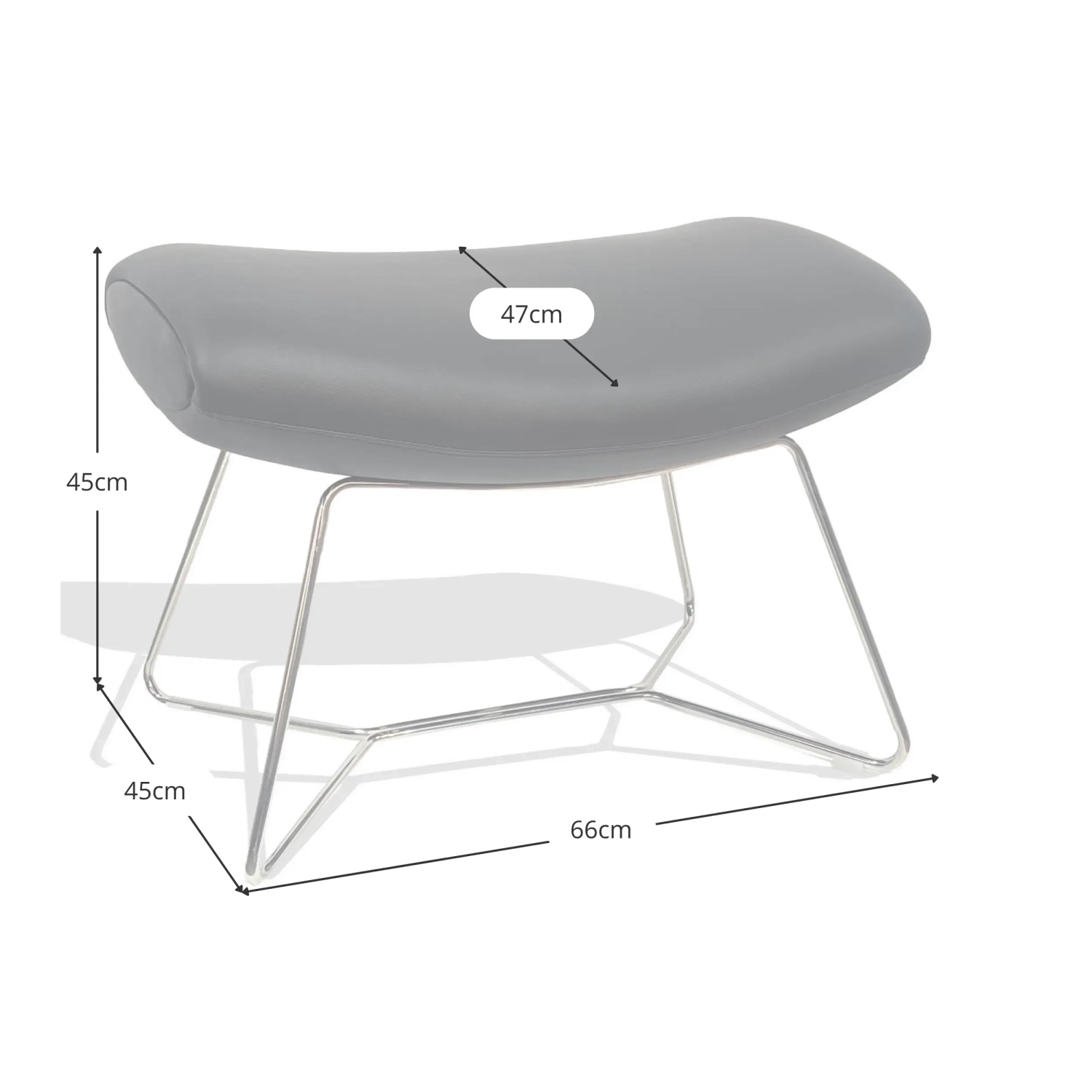 Poggiapiedi poltrona Emola - Poltrone moderne - Mobilie Design