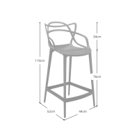 Sgabello Inspiration Masters - Sgabelloda bar - Mobilie Design