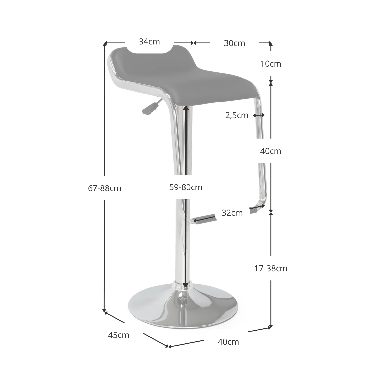 Sgabello Philippe - Sgabelli Bar furnmod