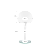 Lampada da tavolo Wagenfeld | Design ispirato a Wilhelm Wagenfeld