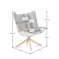 Inspirazione Poltrona di Design Husk - Poltrona di Design Moderno