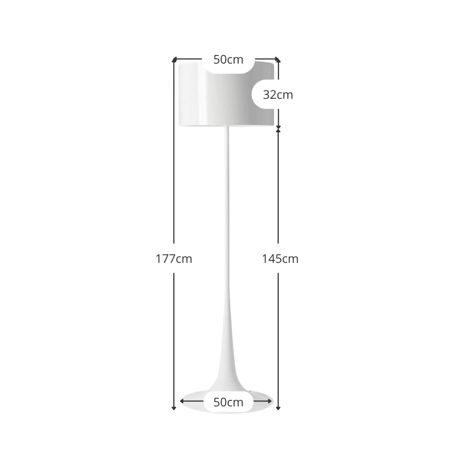 Inspirazione Lampada Spun Light Floor - Lampade design Mobiliedesign