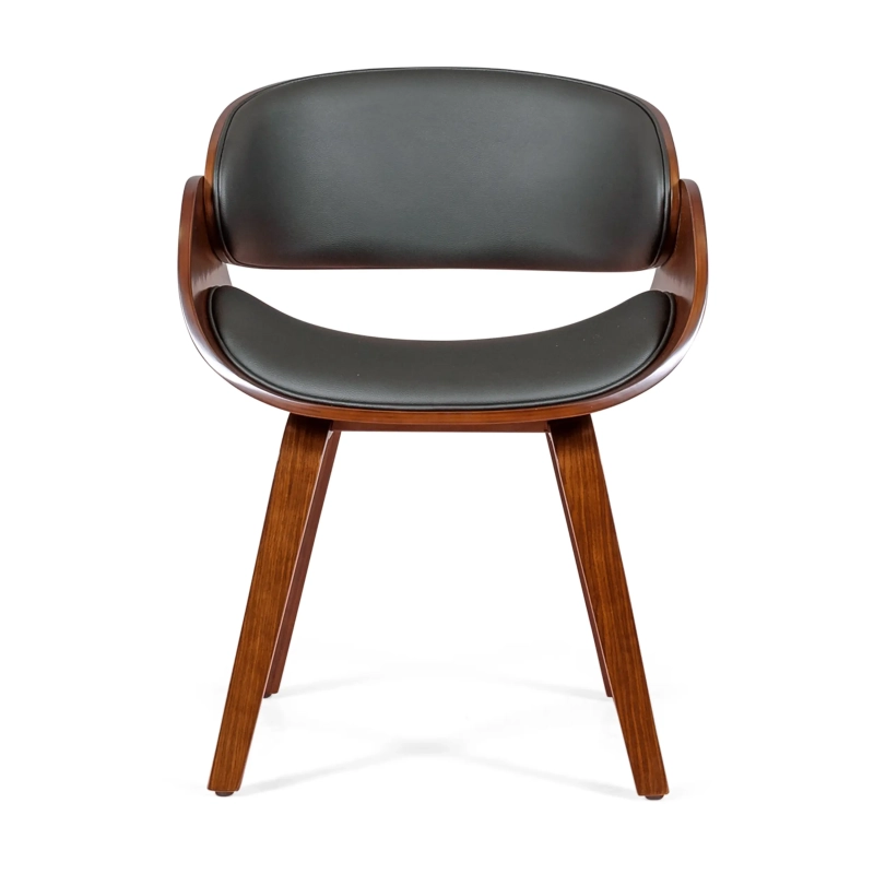 Sedia Nordic Burrow S in similpelle - Sedia in legno - Mobilie Design