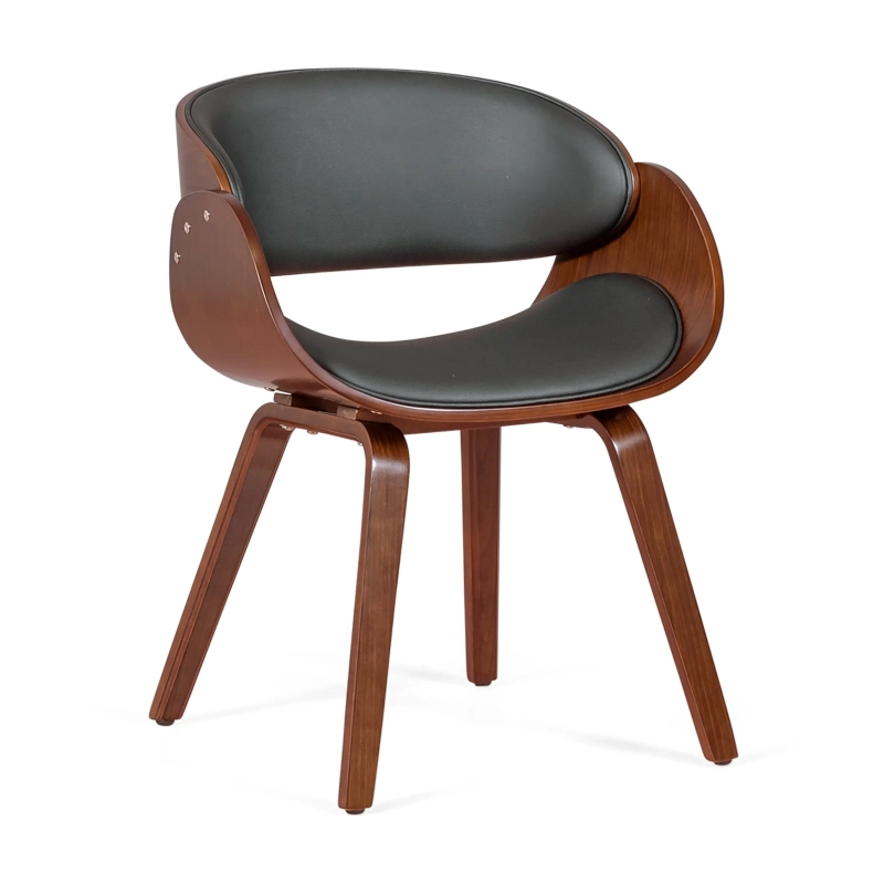 Sedia Nordic Burrow S in similpelle - Sedia in legno - Mobilie Design