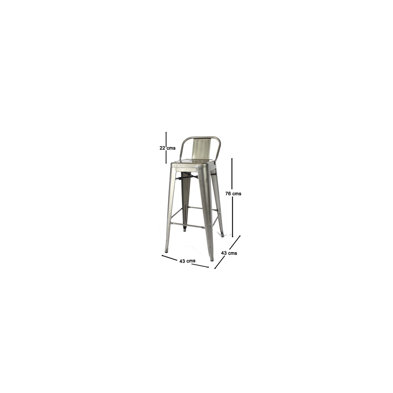Industrial stool Bistro LB Style