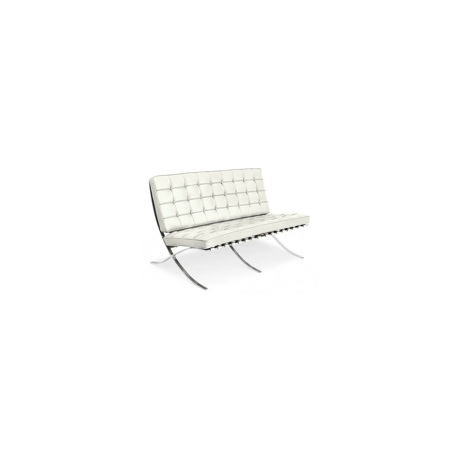 furmod Silla Barcelona Polipiel 2 Plazas