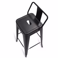 Sgabello Classic Wide Bistro con Schienale