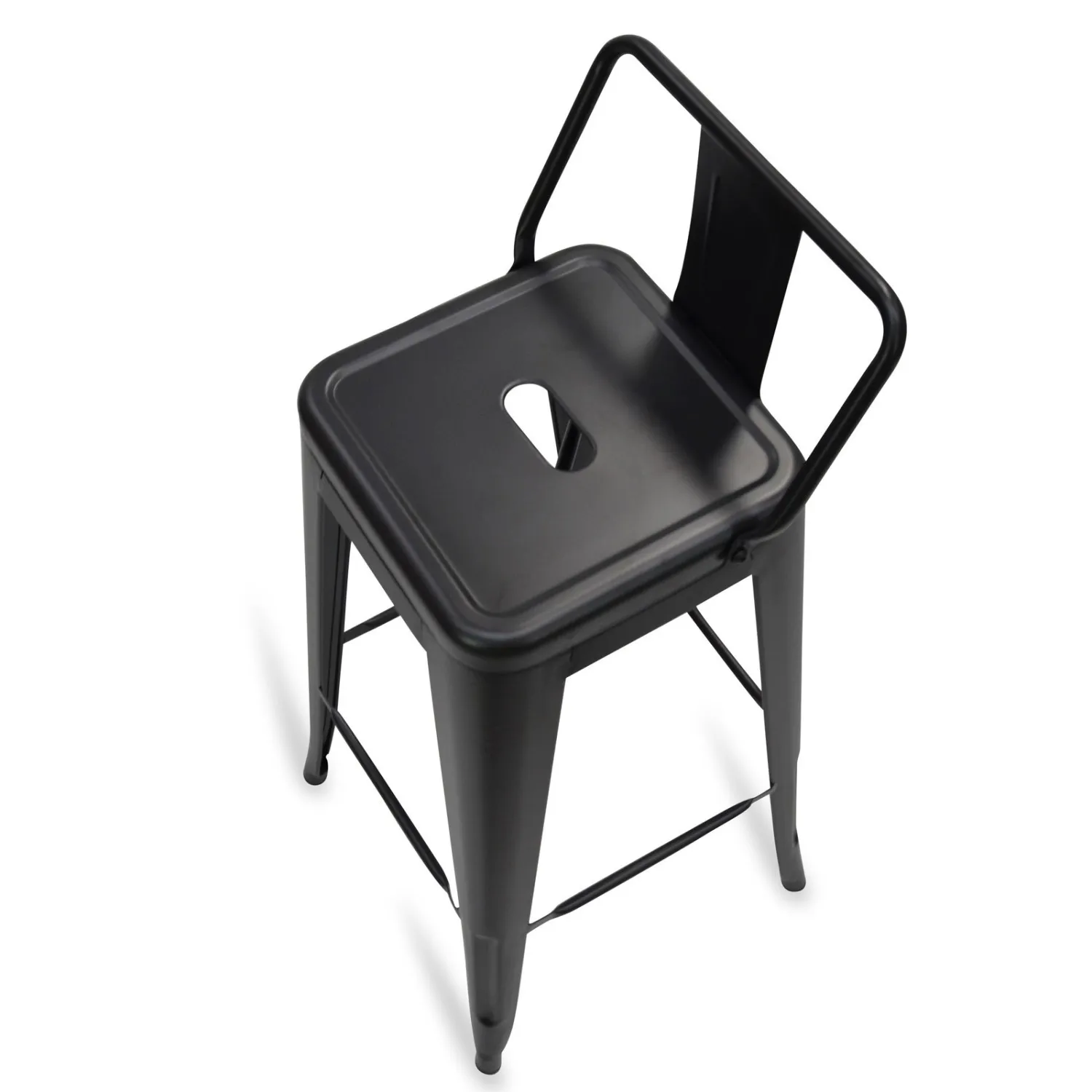 Sgabello Classic Wide Bistro con Schienale